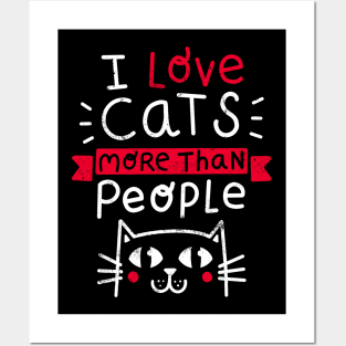 Cat lover Posters and Art